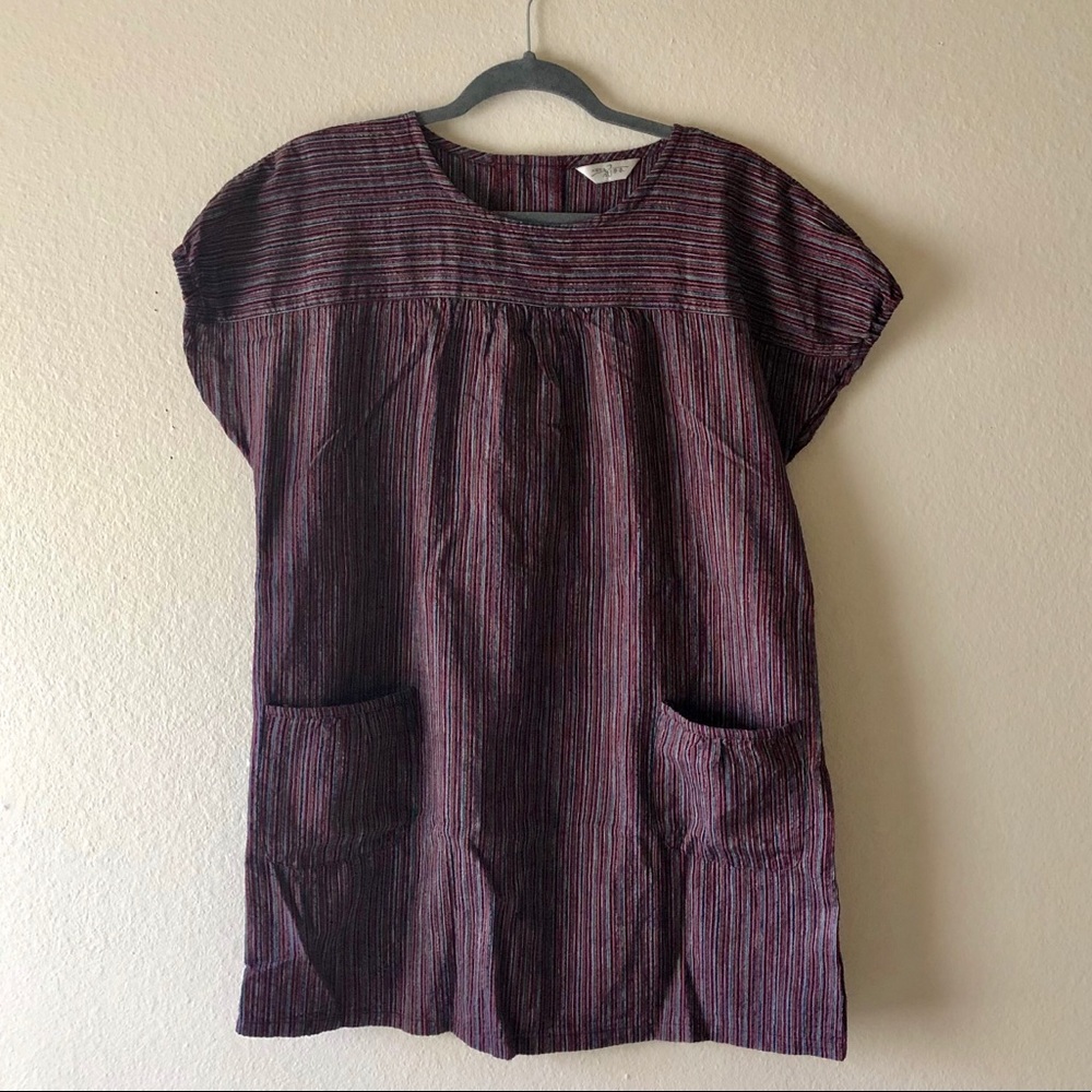 Super cute cotton Japanese tunic dress